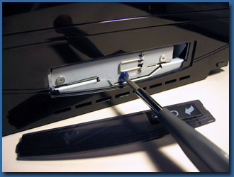 comment reparer disque dur ps3